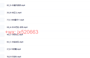 935. 灯火卡巴拉塔罗大课课程（网盘下载）