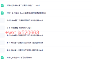 927. 2024年中德系统式创伤治疗连续培训项目课程（在线播放）