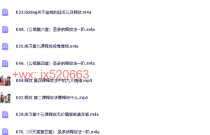 911. 释放法基础释放课程（网盘下载）