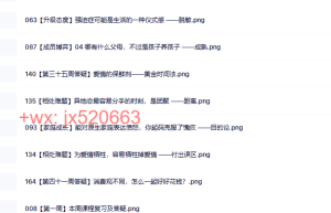 240、觉醒书院公众号蔡康永的201堂情商课【完结】课程（百度网盘在线下载）