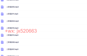 第二阶段2016年1月13-17日课程（在线下载）