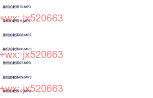 第二天身份的教练课程（百度网盘课程）