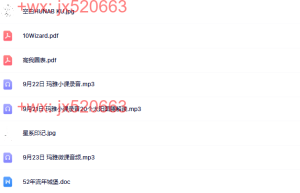 05 玛雅小课课程（网盘观看）