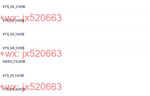 VIDEO_TS课程（网盘播放）