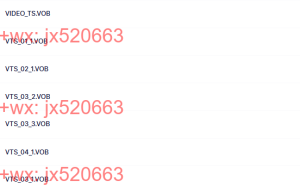 VIDEO_TS课程（网盘播放）