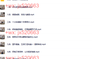 413.觉醒书院公众号 麦子魅力瑜伽课程（百度网盘观看）