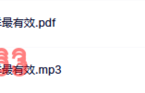 什么样的榜样最有效课程（网盘课程）