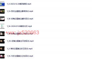 902. 乐悠Grace老师解码情绪的底层逻辑通向情绪自由之路线上沙龙课程（百度网盘观看）