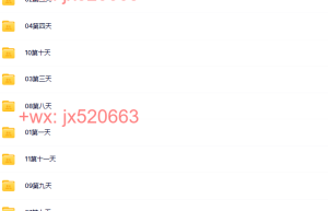 9、李中莹-11天NLP绝密课程讲义+录音课程（在线播放）