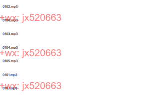 录音课程（百度网盘在线观看）