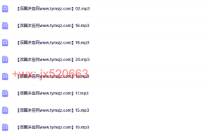 录音课程（在线观看）