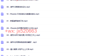 第五期指导会课程（网盘课程）