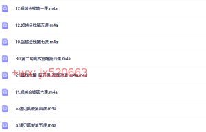 745.幸福家族系统疗愈师特训营课程（网盘播放）