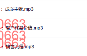 第11部分：三大成交神器（3节）课程（网盘课程）