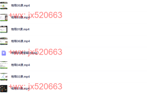 财富格局线上课课程（在线下载）