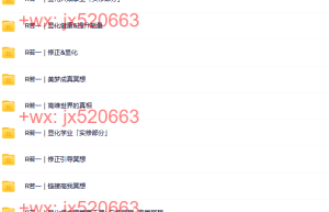 810.若一合集11套课程（百度网盘下载）
