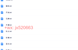 外篇课程（在线播放）