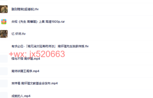 南师文教ji金会视频课程（网盘下载）