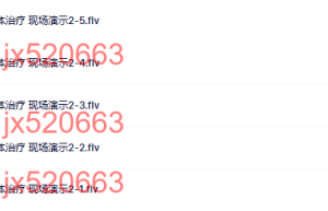 欧文亚龙  团体治疗 现场演示2课程（在线观看）