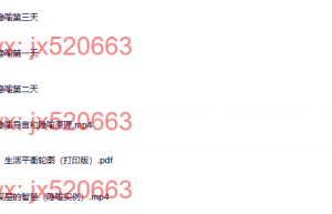 373.觉醒书院公众号、玛丽莲阿特金森 埃里克森式催眠-高级隐喻课程（百度网盘课程）