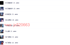 08.第八章催眠治疗技术课程（百度网盘下载）