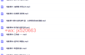 13观影疗心 10位心理心理学家的电影疗愈课课程（在线播放）