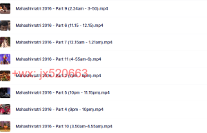 2016大湿婆之夜课程（网盘观看）