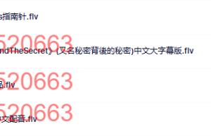 02觉醒资料库、The secret秘密电影4集课程（网盘下载）