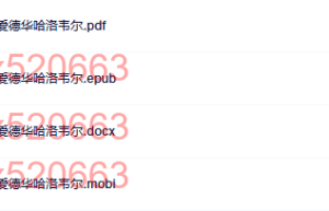 分心也有好人生-爱德华哈洛韦尔（下载）