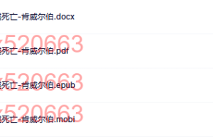 恩宠与勇气：超越死亡-肯威尔伯（网盘在线下载）