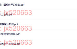 爱情的吸引力法则.pdf等多个文件（网盘下载）