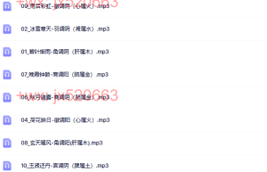 中医五行音乐养生-绝版合集（10集全）（网盘下载）