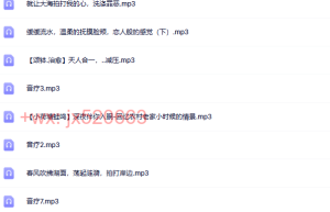 04大自然疗愈音乐（在线下载）