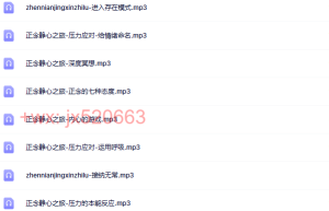 正念静心之旅（在线播放）