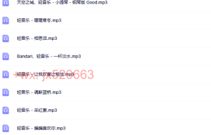 96首-车载轻音乐超级好听（下载）